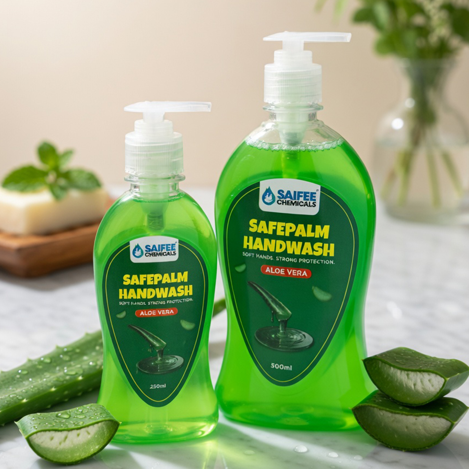 SafePalm Handwash (Aloe Vera)